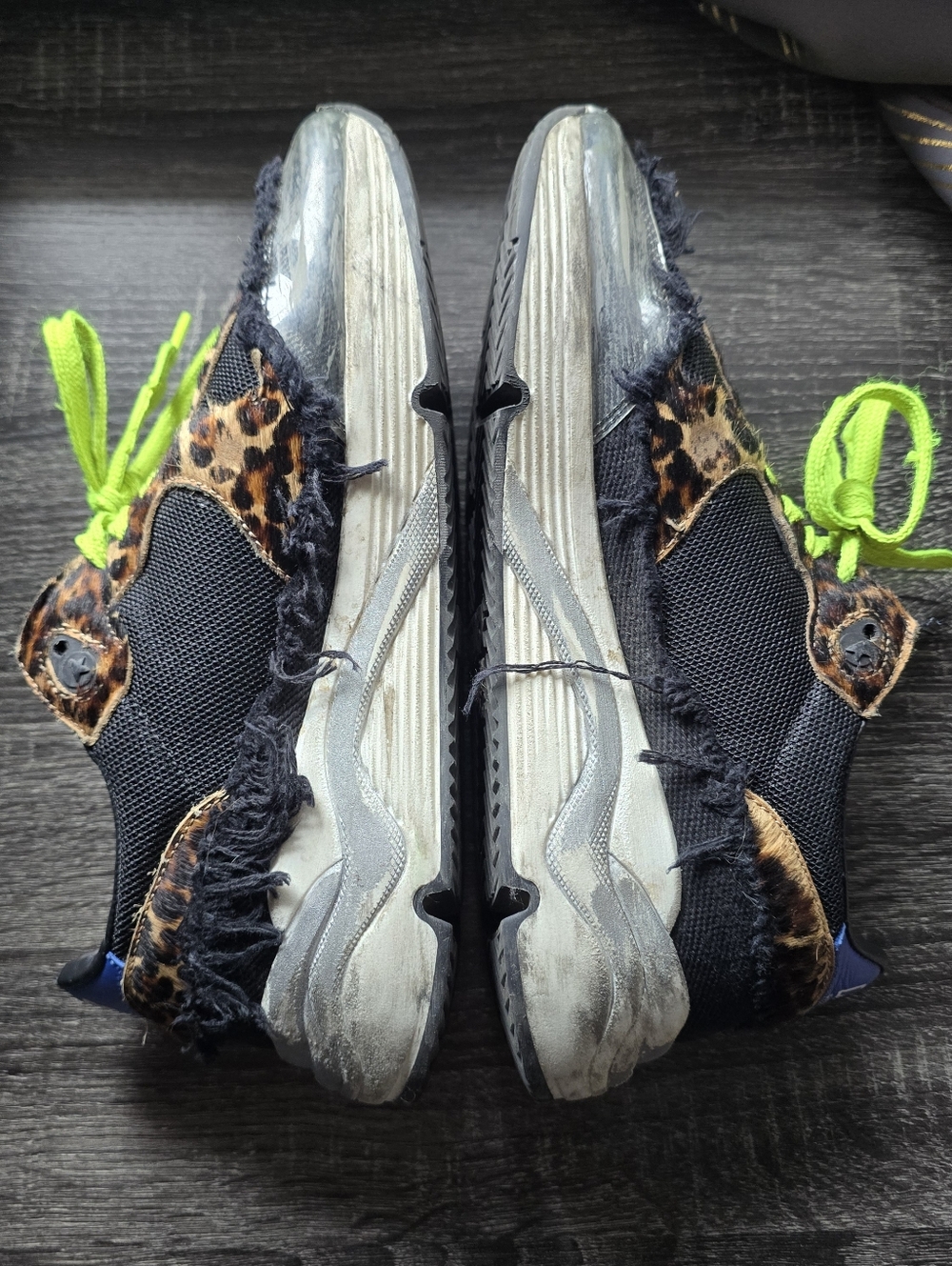 Golden Goose Running Leopard Sneakers - Picture 3 of 7